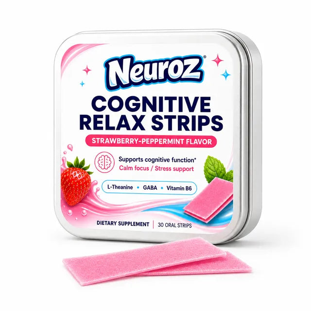 Cognitive Relax Strips tin